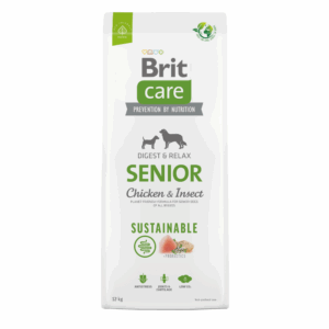 Brit Care Sustainable Senior Chicken&Insect sausas maistas šunims, 3 kg