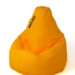 Sako krepšys pouffe Pear yellow L 105 x 80 cm - Image 1
