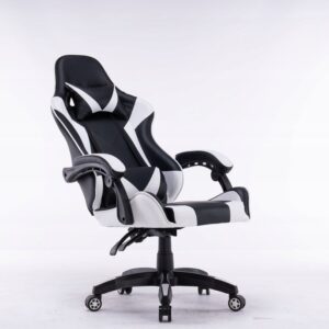 REMUS pasukama žaidimų kėdė, balta - Image 3