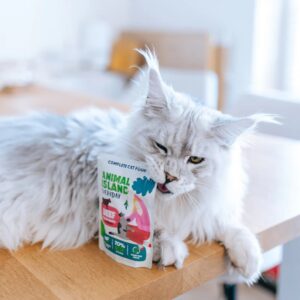 ANIMAL ISLAND Chicken / Beef Fillets in broth - šlapias kačių maistas - 80x85g - Image 2