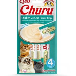 Churu Chicken with Crab Flavour Recipe 56g, 1 vnt.