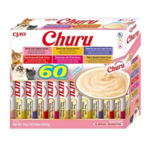 Churu kreminis skanėstas katėms,su tunu, 60 vnt., 1 vnt.