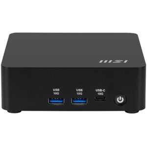 Mini desktop MSI Cubi NUC AI 1UMG-073BEU barebone Core Ultra 7 / 16GB / 512GB SSD / Wi-Fi 6E + BT / 2x2.5Gbps / Windows 11 Home (black) - Image 2