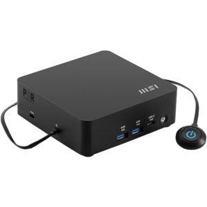 Mini desktop MSI Cubi NUC AI 1UMG-073BEU barebone Core Ultra 7 / 16GB / 512GB SSD / Wi-Fi 6E + BT / 2x2.5Gbps / Windows 11 Home (black) - Image 4