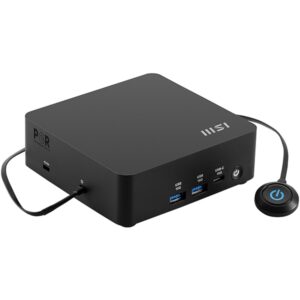 Mini desktop MSI Cubi NUC AI 1UMG-073BEU barebone Core Ultra 7 / Wi-Fi 6E + BT / 2x2.5Gbps (black) - Image 4