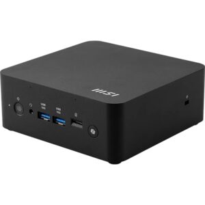 Mini desktop MSI Cubi NUC AI+ 2MG-021BEU barebone Core Ultra 7 / 32GB / 1TB SSD / Wi-Fi 6E + BT / 2x2.5Gbps / Windows 11 Pro (black)