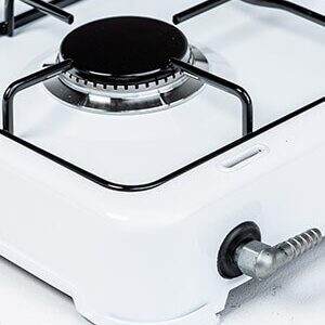 Ravanson K-02T viryklė Balta Stalviršis Dujinė 2 zone(s) - Image 3