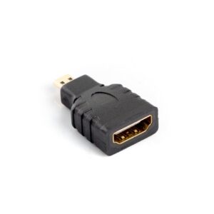 Lanberg AD-0015-BK kabelių lizdinio / kištukinio jungčių tipo keitiklis HDMI Micro HDMI Juoda