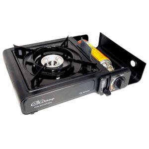 ELICO BDZ-155B Nešiojama kempingo dujinė viryklė, skirta 2,2 kW kartridžams, su pjezo uždegimu. - Image 2