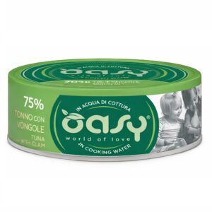 OASY More Love Tuna with clam - šlapias kačių maistas - 70g