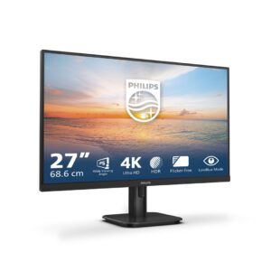 Philips 27E1N1800A/00 kompiuterio monitorius 68,6 cm (27") 3840 x 2160 pikseliai 4K Ultra HD LED Juoda - Image 2