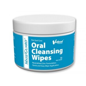 VETFOOD Maxi/Guard® Oral Cleansing Wipes - burnos higienos priemonė šunims ir katėms