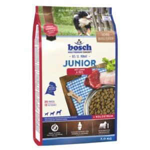 Bosch 15030 Junior šuniukams Ėrienos&ryžiai 3kg