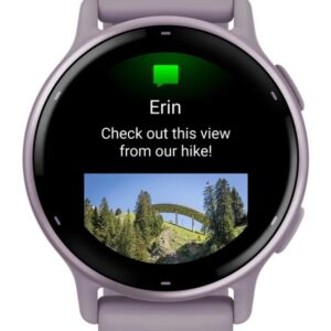 Garmin Vivoactive 5 3,05 cm (1.2") AMOLED Skaitmeninis 390 x 390 pikseliai Lietimui jautrus ekranas Violetinė „Wi-Fi“ GPS (palydovinis) - Image 2