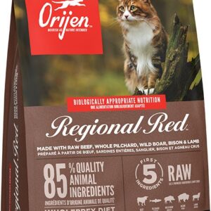 ORIJEN Regional Red Cat - sausas kačių maistas - 1,8kg