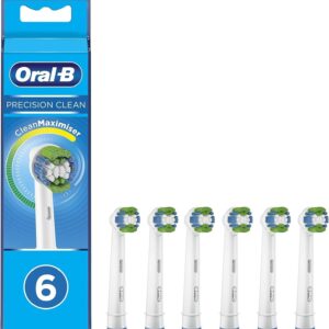 Dantų šepetėlių antgaliai Oral-B Precision 6 vnt