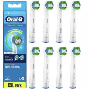 Dantų šepetėlių antgaliai Oral-B Precision CleanMaximiser 8 vnt