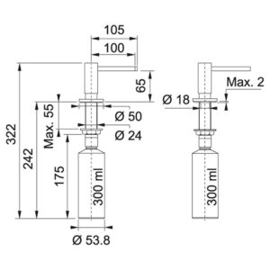 Dozatorius Franke 119.0547.907 - Image 2