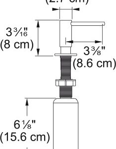 Dozatorius Franke SD Atlas Stainless Steel IBK, 112.0717.102 - Image 3
