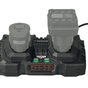 Dvigubas įkroviklis Parkside 2x12V, PDSLG 12 A2 / 80001293 - Image 2