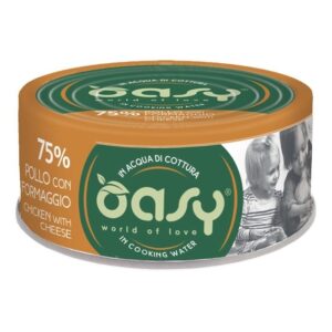 OASY More Love Chicken with cheese - šlapias kačių maistas - 70g