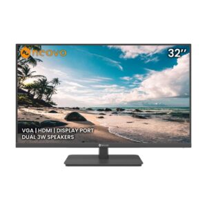 AG Neovo VA-3201 kompiuterio monitorius 32" 1920 x 1080 pikseliai Full HD LCD Juoda