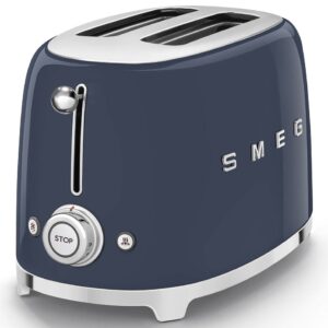 Smeg TSF01NBEU skrudintuvas 6 2 griežinėliai 950 W Mėlyna, Chromas - Image 3