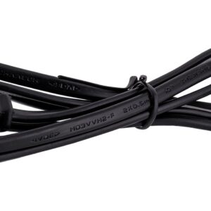 Gembird PC-184/2 maitinimo kabelis Juoda 1,8 m C tipo maitinimo kištukas C8 šakotuvas