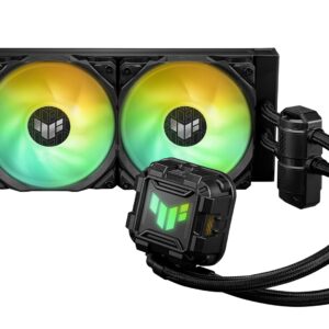 ASUS TUF GAMING LC II 240 ARGB Procesorius Aušinimo skysčiu rinkinys 12 cm Juoda