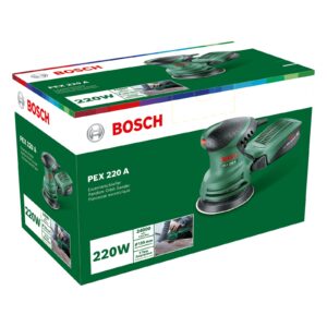 Ekscentrinis šlifuoklis BOSCH PEX 220 A, 0603378000 - Image 2