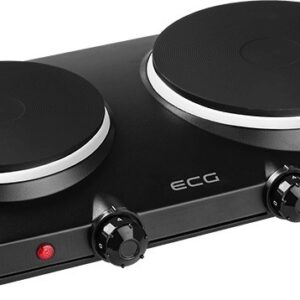Elektrinė viryklė ECG EV 2512 Black - Image 2