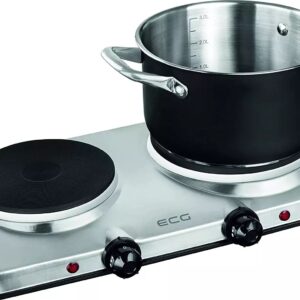 Elektrinė viryklė ECG EV 2512 Stainless - Image 2