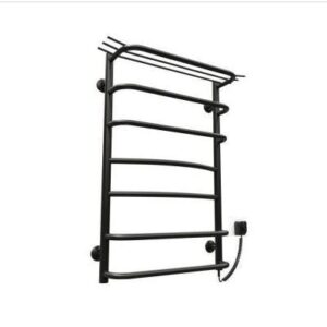 Elektrinis rankšluosčių džiovintuvas Kosser Kanna 700x500/7 ER, juodas (laidas dešinėje)