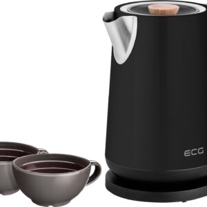 Elektrinis virdulys ECG RK 1768 Strix Timber Black - Image 3