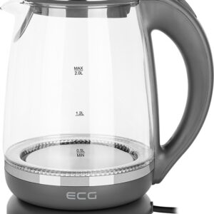 Elektrinis virdulys ECG RK 2020 Grey Glass - Image 3