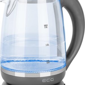 Elektrinis virdulys ECG RK 2020 Grey Glass