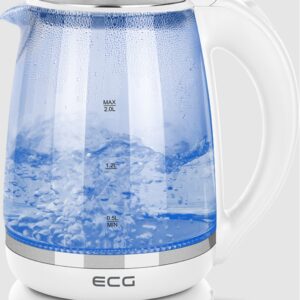 Elektrinis virdulys ECG RK 2020 White Glass - Image 2