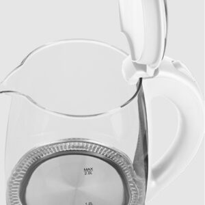 Elektrinis virdulys ECG RK 2020 White Glass - Image 3