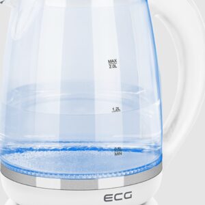 Elektrinis virdulys ECG RK 2020 White Glass