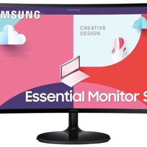 Samsung S36C kompiuterio monitorius 68,6 cm (27") 1920 x 1080 pikseliai „Full HD“ LCD Juoda