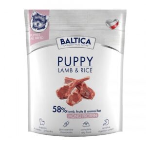 BALTICA Nutraceutic Puppy Monoprotein Lamb with rice - sausas maistas šunims - 1kg