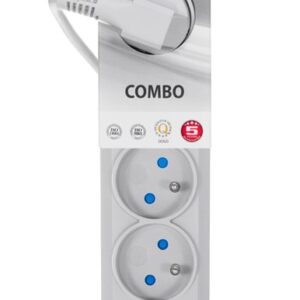 Activejet ACP-5GN 1,5M SZ elektros tinklo ilgintuvas 5 AC išvestis(ys / čių) Vidaus Pilka - Image 3