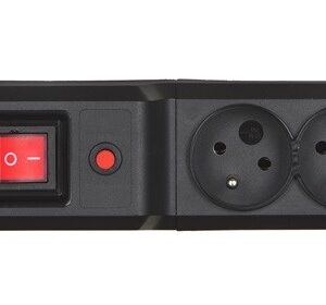 Activejet COMBO 3GN 5M elektros tinklo ilgintuvas 3 AC išvestis(ys / čių) Vidaus Juoda - Image 2