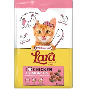 VERSELE-LAGA Lara Junior Chicken - sausas kačių maistas - 1,9kg