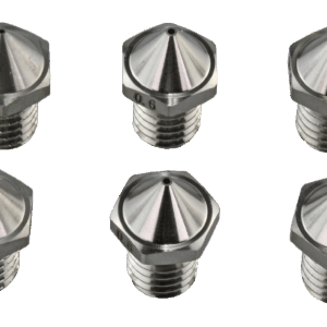 Flashforge Creator 3 Pro / Creator 4 Steel Nozzle Set - 0.4/0.6/0.8 mm - 6-pack