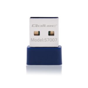 Qoltec 57007 Belaidis Mini Bluetooth USB WiFi adapteris - Image 2