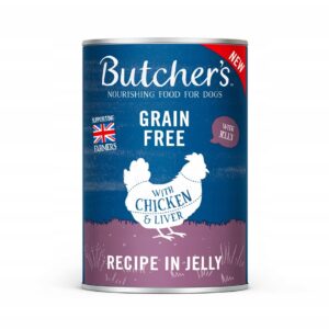 BUTCHER'S Original Recipe in Jelly Chicken - drėgnas maistas šunims - 400g