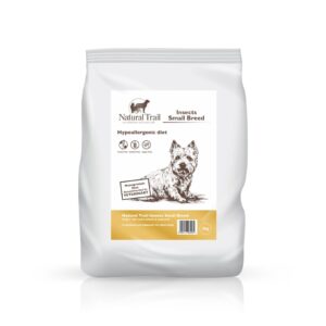 NATURAL TRAIL Insect Small Breed Hipoalerginė dieta - Sausas šunų maistas - 2 kg