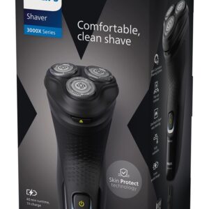 Philips X3021/00 skustuvas vyrams Rotorinis skustuvas Apkarpymo mašinėlė Juoda - Image 3