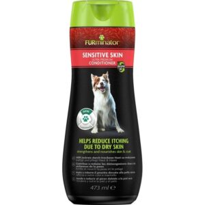 FURminator Sensitive Skin Ultra Premium - plaukų kondicionierius šunims - 473ml